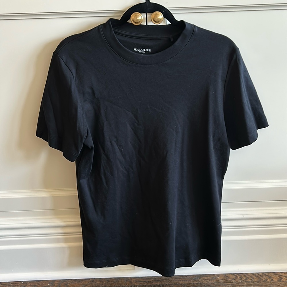 MM La Fleur black tee shirt size medium. Never worn